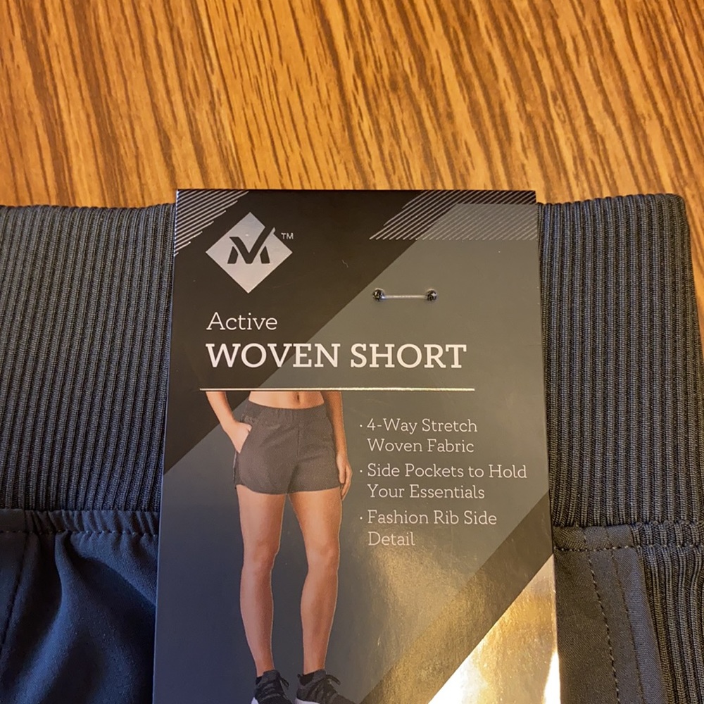 Gray Active Woven Womens shorts - Picture 2 of 6